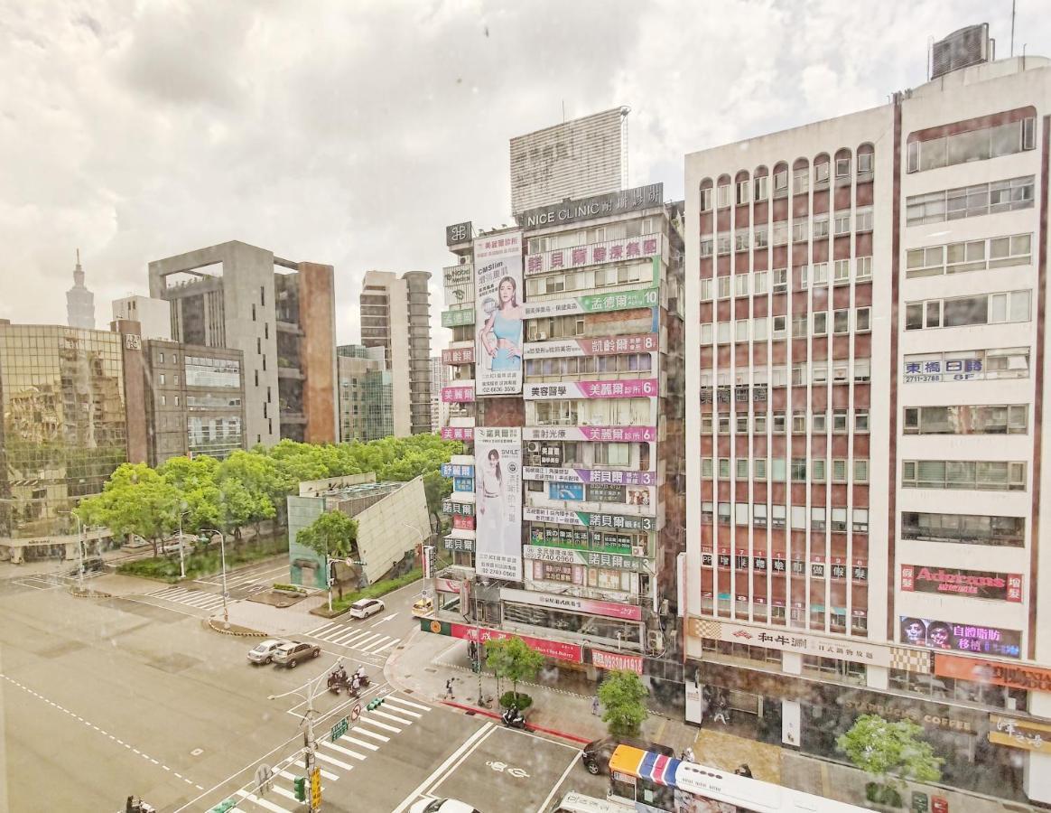 Meworld Hotel - Daan Taipeh Exterior foto